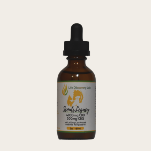 Scouts Legacy CBD and CBG Hemp Seed Oil